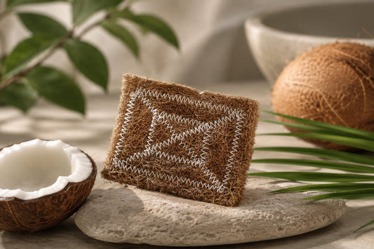 Mimizu Coconut Coir Scrubber (Pack of 10)